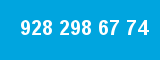 928 298 67 74